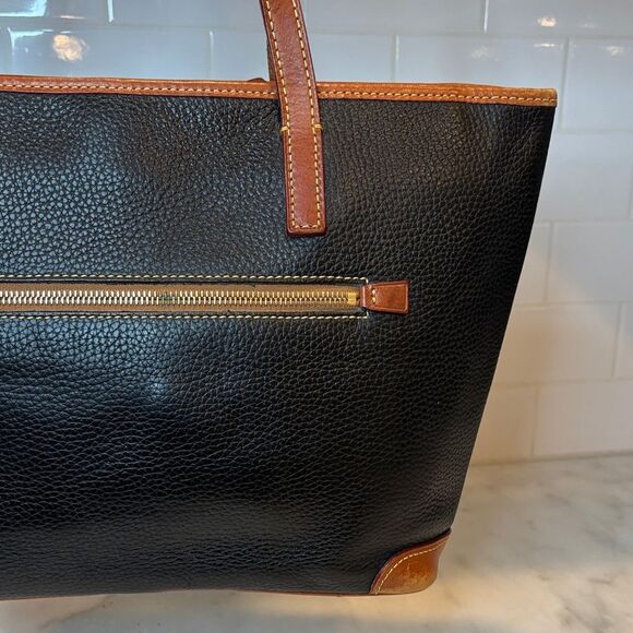 Dooney & Bourke Purse Handbag Pocketbook Pebbled Leather Charleston Tote Bag - Picture 6 of 16
